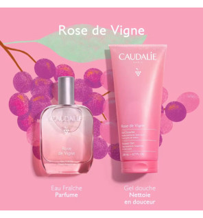 Caudalie – Coffret Eau Fraîche Rose de Vigne, 2 produits