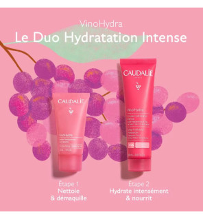 Caudalie – Coffret VinoHydra Le Duo Hydratation Intense, 2 produits