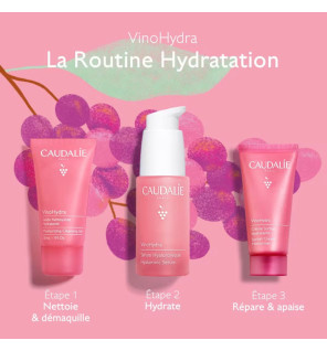 Caudalie – Coffret VinoHydra La Routine Hydratation, 3 produits