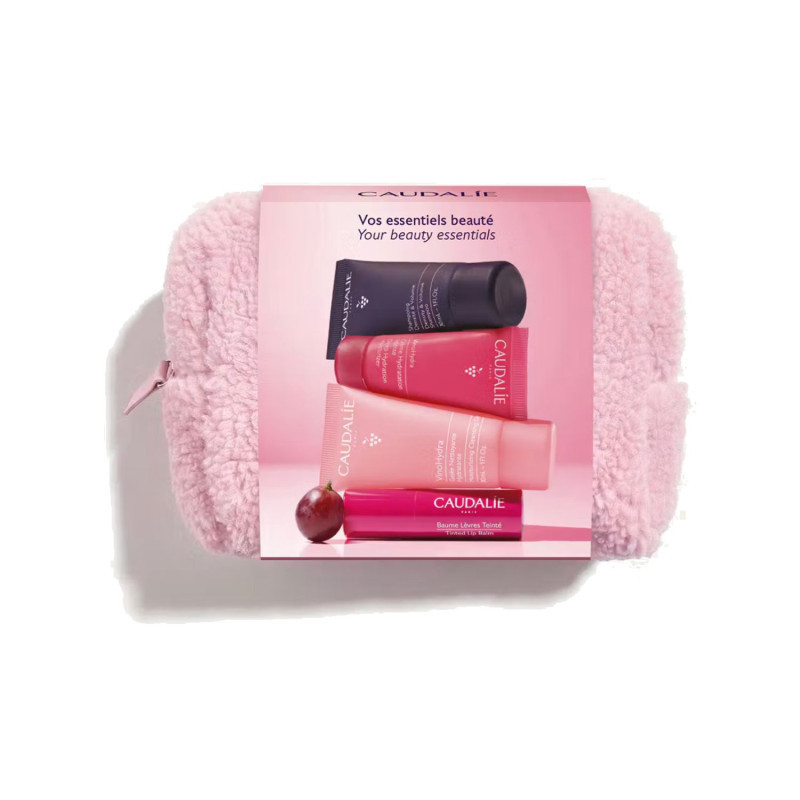 Caudalie – Trousse Vos Essentiels Beauté, 4 produits Caudalie – Trousse Vos Essentiels Beauté, 4 produits