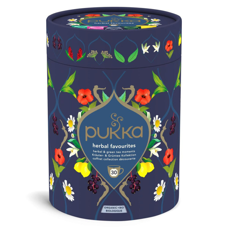 Pukka – Coffret Collection Découverte Infusions & Thés Bio, 30 sachets Pukka – Coffret Collection Découverte Infusions & Thés Bio, 30 sachets