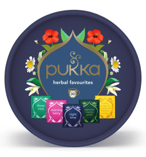 Pukka – Coffret Collection Découverte Infusions & Thés Bio, 30 sachets