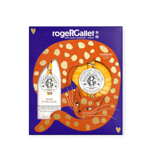 Roger & Gallet – Coffret Noël Bois d'Orange Eau Parfumée & Savon, 2 produits