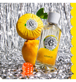 Roger & Gallet – Coffret Noël Cédrat Eau Parfumée & Savon, 2 produits