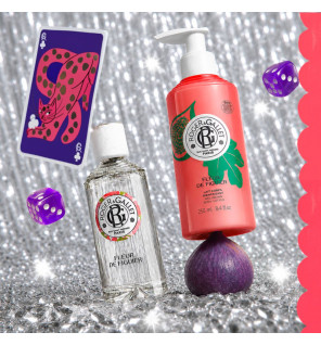 Roger & Gallet – Coffret Noël Fleur de Figuier Eau Parfumée & Lait Corps, 2 produits