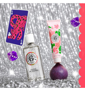 Roger & Gallet – Coffret Noël Fleur de Figuier Eau Parfumée & Crème Mains, 2 produits