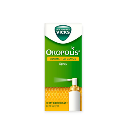 Oropolis – Spray adoucissant pour la gorge, 20 ml