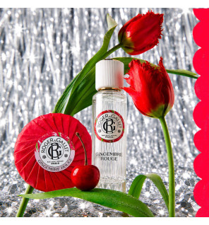 Roger & Gallet – Coffret Noël Gingembre Rouge Eau Parfumée & Savon, 2 produits