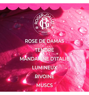 Roger & Gallet – Coffret Noël Rose Eau Parfumée & Savon, 2 produits