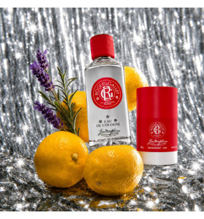 Roger & Gallet – Coffret Noël Trousse Jean-Marie Farina Eau de Cologne & Déodorant, 2 produits