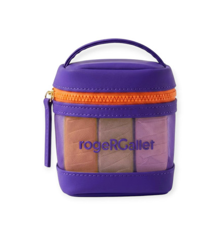 Roger & Gallet – Coffret Noël Trio Savons Vanille Soleil, Néroli & Bois d'Orange, 3 x 100 g