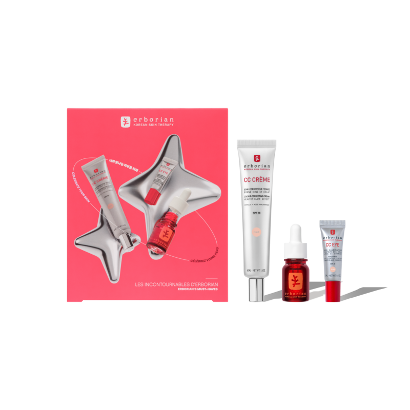 Erborian – Les Incontournables d'Erborian Clair, 3 produits Erborian – Les Incontournables d'Erborian Clair, 3 produits