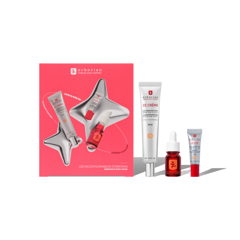 Erborian – Les Incontournables d'Erborian Doré, 3 produits Erborian – Les Incontournables d'Erborian Doré, 3 produits