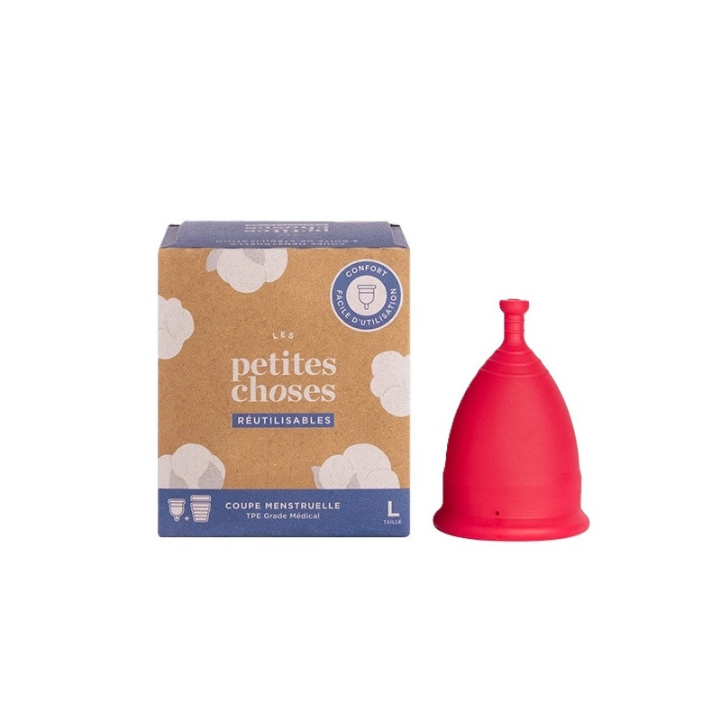 Les Petites Choses – Coupe Menstruelle Réutilisable taille L, 1 unité