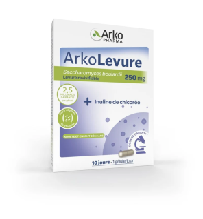 Arkopharma – Arkolevure Saccharomyces Boulardii, 10 gélules