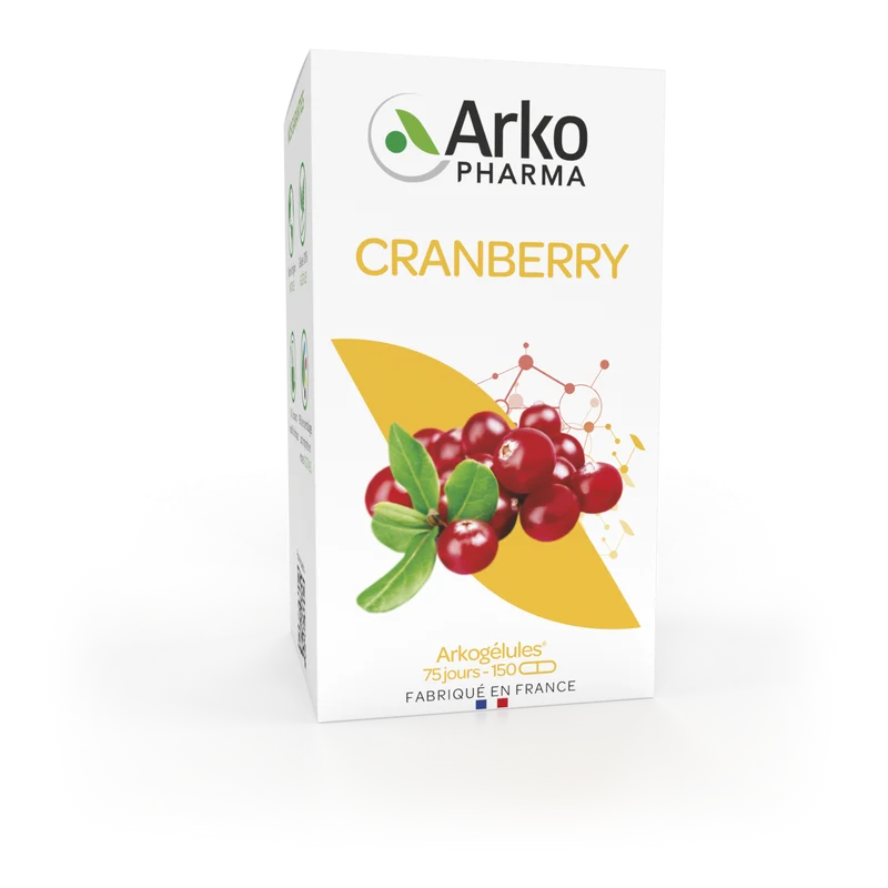 Arkopharma – Arkogélules Cranberry, 150 gélules