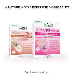 Arkopharma – Arkofemina Règles Douloureuses, 30 comprimés