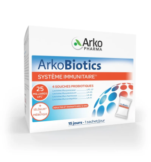 Arkopharma – Arkobiotics Système Immunitaire, 15 sachets