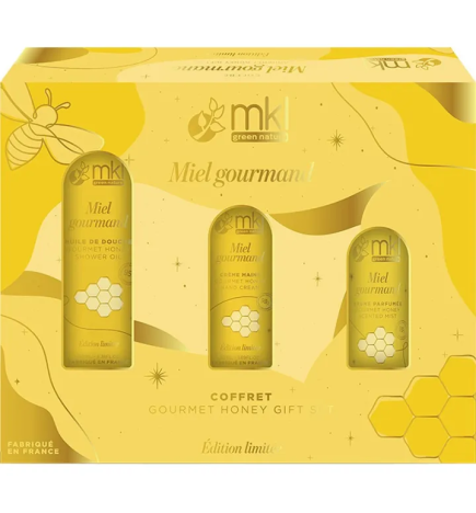 MKL – Coffret Miel Gourmand, 3 produits