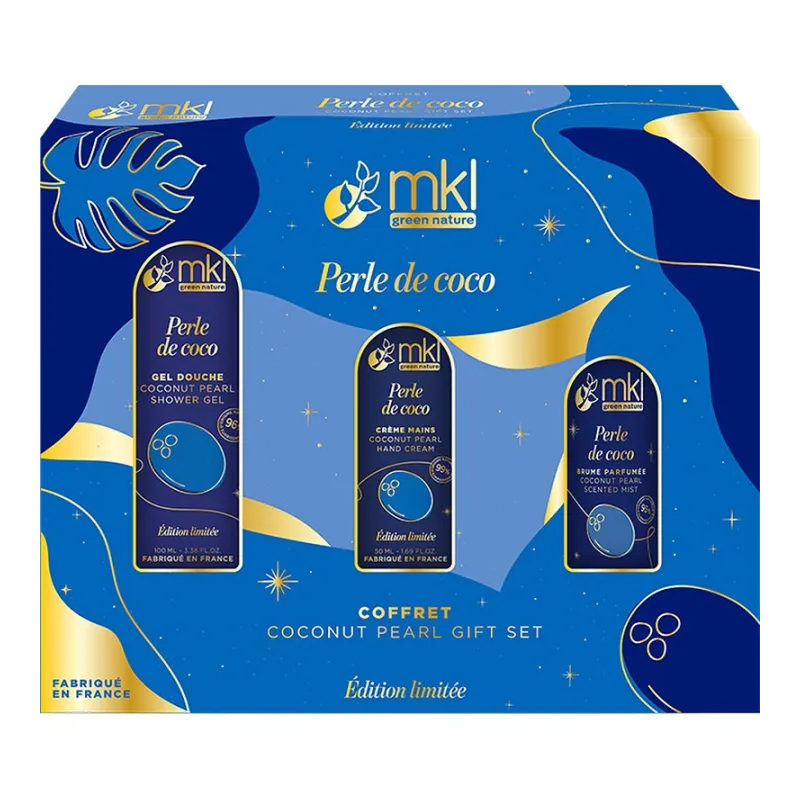 MKL – Coffret Perle de Coco, 3 produits MKL – Coffret Perle de Coco, 3 produits