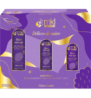 MKL – Coffret Delices de Mûre, 3 produits
