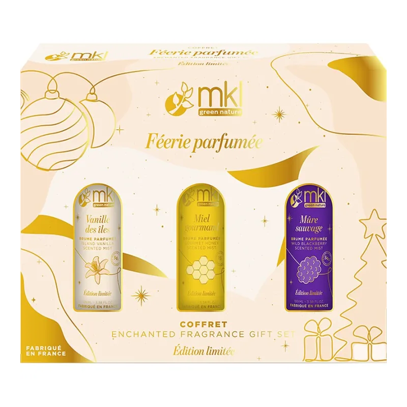MKL – Coffret Féerie Parfumée, 3 x 100ml