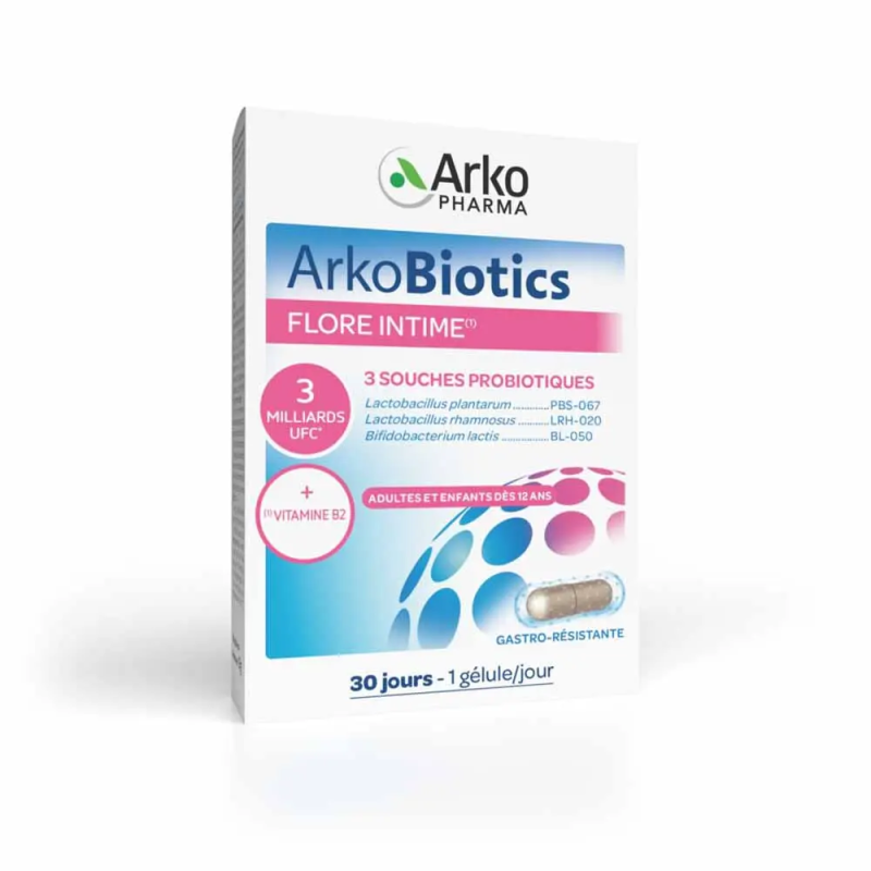 Arkopharma – ArkoBiotics Flore Intime, 30 gélules Arkopharma – ArkoBiotics Flore Intime, 30 gélules