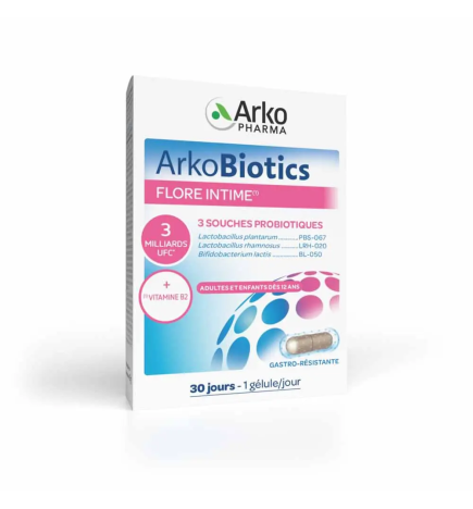 Arkopharma – ArkoBiotics Flore Intime, 30 gélules