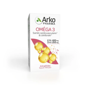 Arkopharma – Arkogélules Oméga 3, 60 capsules