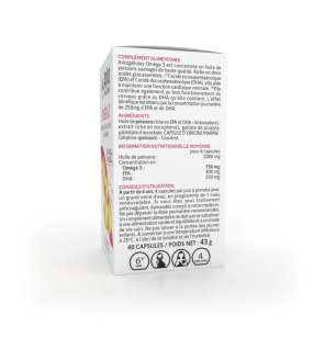 Arkopharma – Arkogélules Oméga 3, 60 capsules