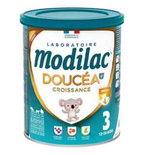 Modilac – Doucéa + Croissance Lait en Poudre 12 à 36 Mois, 800 g
