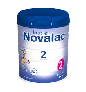Novalac – Lait Infantile 2ème Âge 6-12 Mois, 800 g