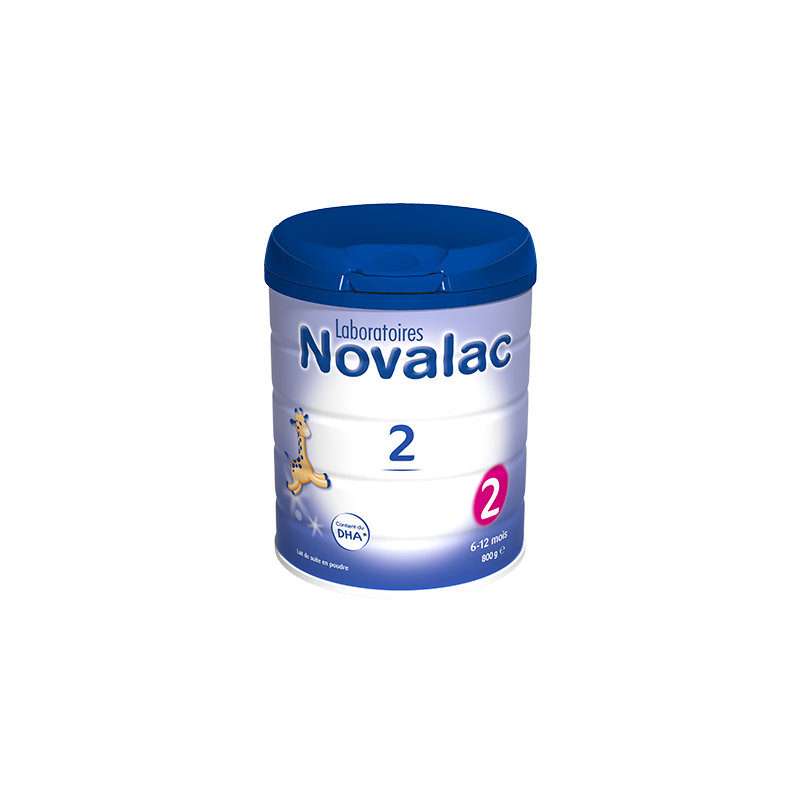 Novalac – Lait Infantile 2ème Âge 6-12 Mois, 800 g Novalac – Lait Infantile 2ème Âge 6-12 Mois, 800 g