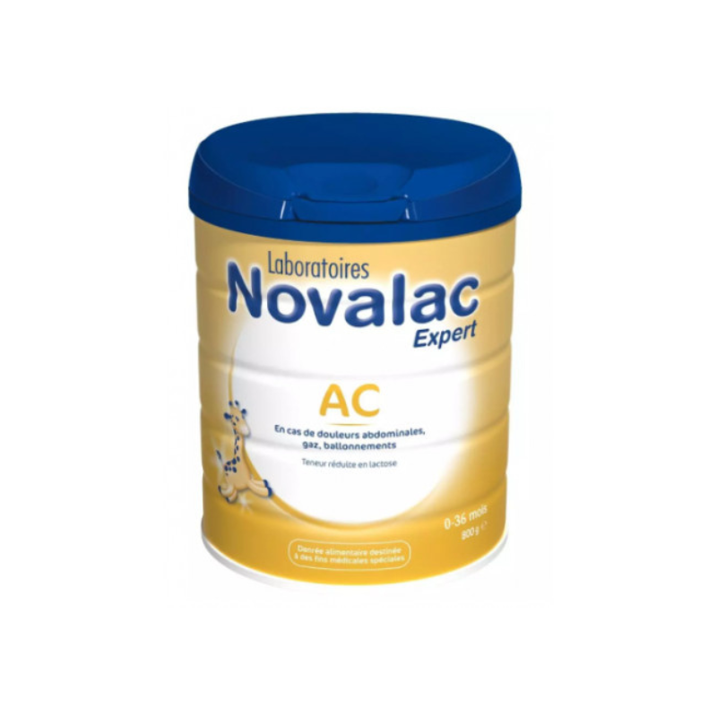 Novalac – Expert AC Lait Infantile Anti-Coliques 0-36 Mois, 800 g Novalac – Expert AC Lait Infantile Anti-Coliques 0-36 Mois, 800 g
