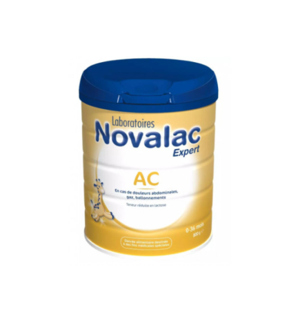 Novalac – Expert AC Lait Infantile Anti-Coliques 0-36 Mois, 800 g