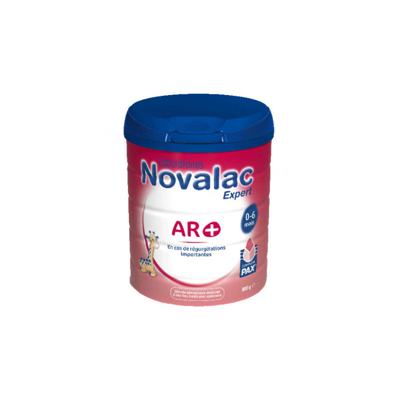 Novalac – Expert AR+ Lait Infantile Anti-Régurgitations 0-6 Mois, 800 g Novalac – Expert AR+ Lait Infantile Anti-Régurgitations 0-6 Mois, 800 g