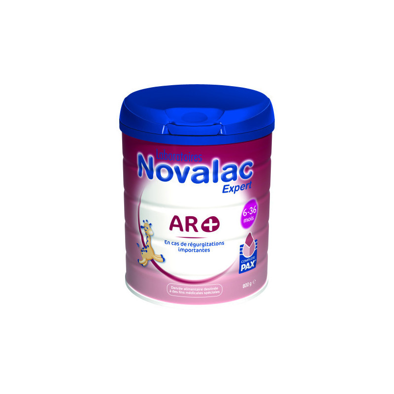 Novalac – Expert AR+ Lait Infantile Anti-Régurgitations 6-36 Mois, 800 g Novalac – Expert AR+ Lait Infantile Anti-Régurgitations 6-36 Mois, 800 g
