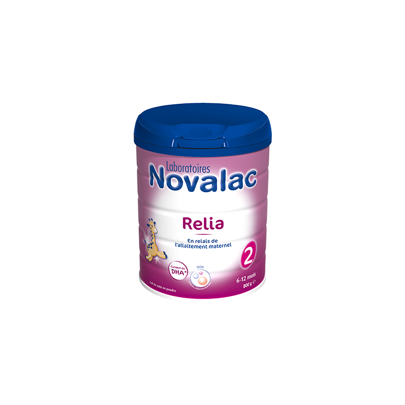 Novalac – Relia 2 Lait Infantile 2ème Âge 6-12 Mois, 800 g Novalac – Relia 2 Lait Infantile 2ème Âge 6-12 Mois, 800 g