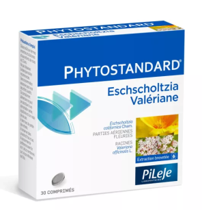 PiLeJe – Phytostandard Eschscholtzia et Valériane, 30 comprimés