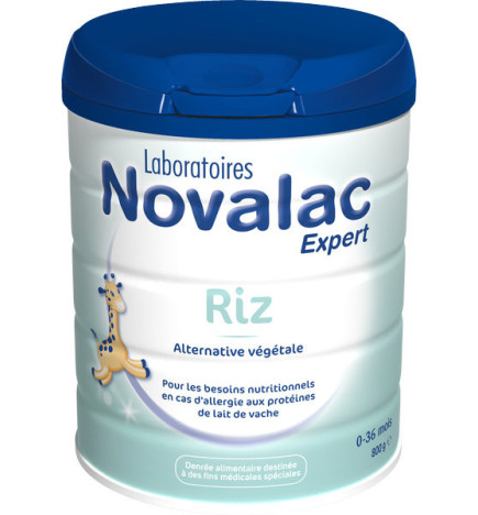 Novalac – Expert Riz Lait Infantile 0-36 Mois, 800 g