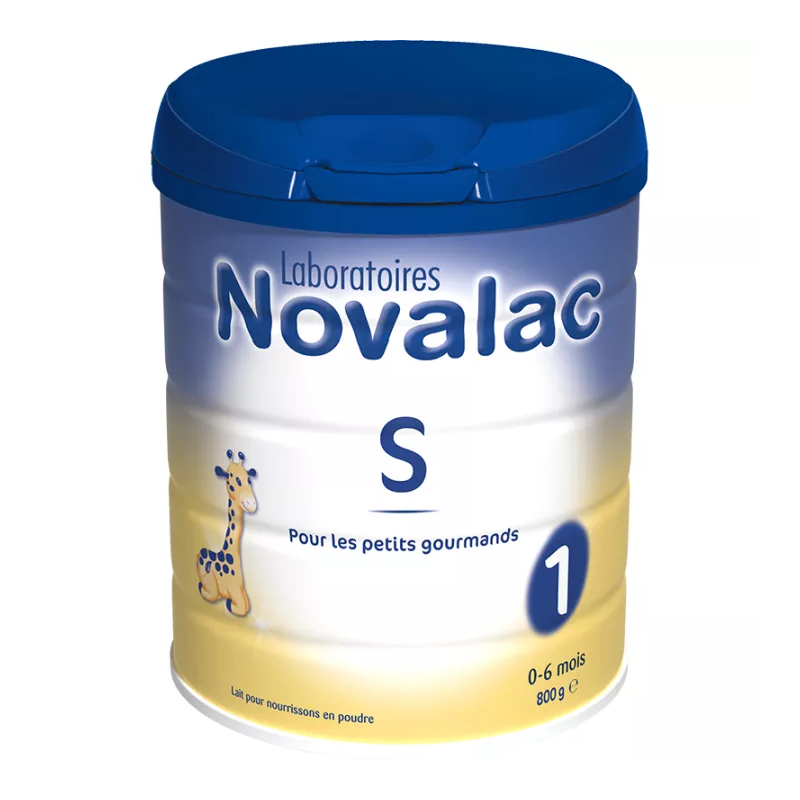 Novalac – S 1 Lait Infantile Satiété 0-6 Mois, 800 g Novalac – S 1 Lait Infantile Satiété 0-6 Mois, 800 g