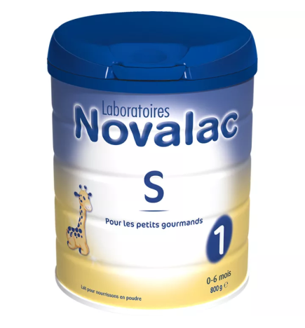 Novalac – S 1 Lait Infantile Satiété 0-6 Mois, 800 g