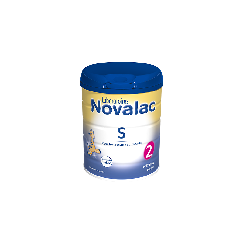 Novalac – S 2 Lait Infantile Satiété 6-12 Mois, 800 g Novalac – S 2 Lait Infantile Satiété 6-12 Mois, 800 g