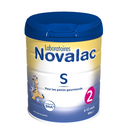 Novalac – S 2 Lait Infantile Satiété 6-12 Mois, 800 g