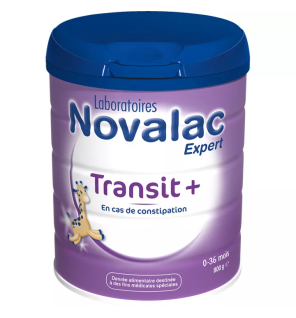 Novalac – Expert Transit+ Lait Infantile Anti-Constipation 0-36 Mois, 800 g
