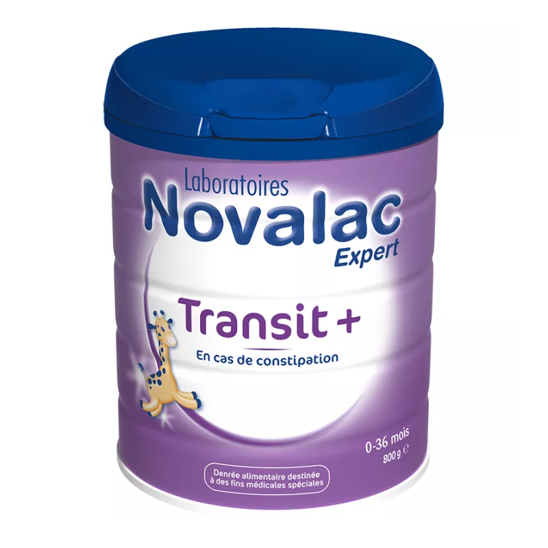 Novalac – Expert Transit+ Lait Infantile Anti-Constipation 0-36 Mois, 800 g Novalac – Expert Transit+ Lait Infantile Anti-Constipation 0-36 Mois, 800 g