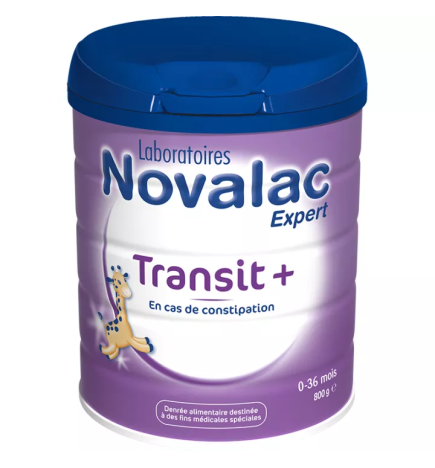 Novalac – Expert Transit+ Lait Infantile Anti-Constipation 0-36 Mois, 800 g