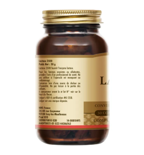 Solgar – Lactase 3500, 30 comprimés à croquer