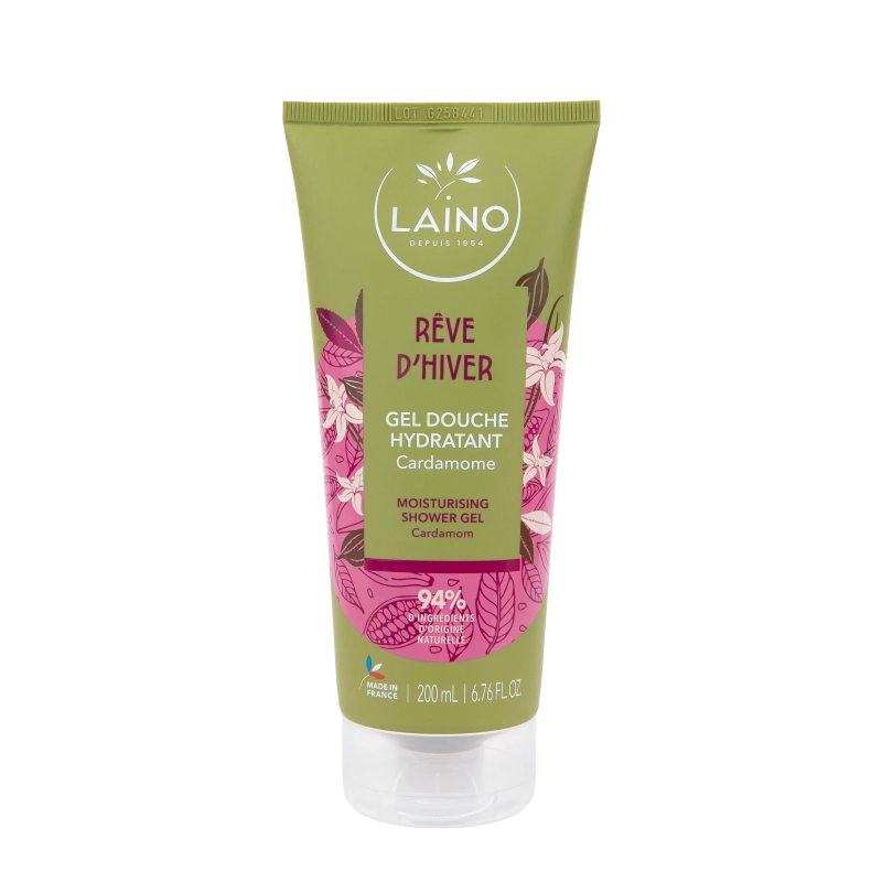 Laino – Gel Douche Hydratant Cardamome, 200 ml