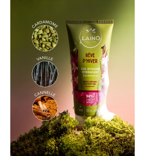 Laino – Gel Douche Hydratant Cardamome, 200 ml